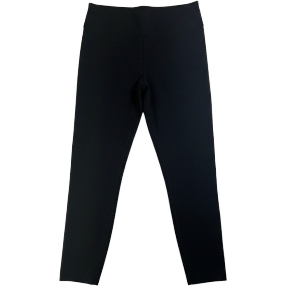 Elliott Lauren Womens Black Ankle Pants Pull On Stretch Side‎ Zip Hem Size 2 USA